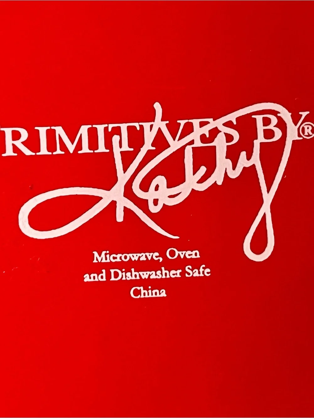 Primitives By Kathy Christmas Movies Mug – Holiday – Red – NEW